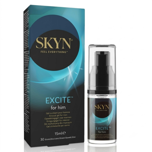 SKYN Excite żel intymny stymulujący dla mężczyzn z efektem mrowienia 15 ml