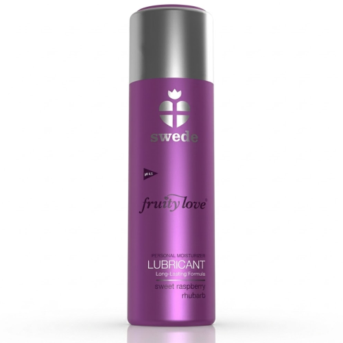 SWEDE Fruity Love lubrykant żel intymny nawilżający smakowy malina i rabarbar 50 ml