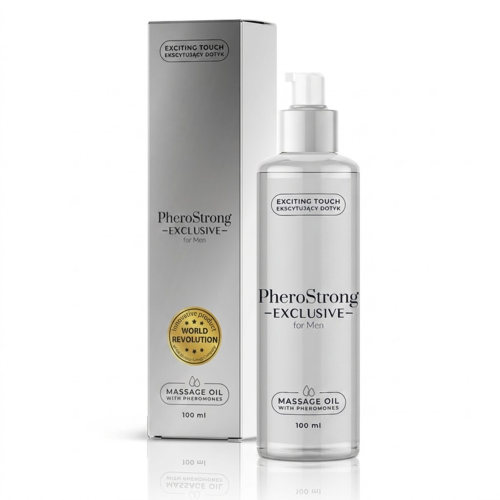 Olejek z feromonami do masażu męski PheroStrong Exclusive for Men 100 ml