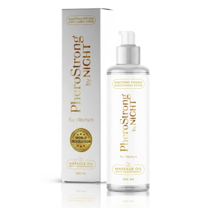 Olejek z feromonami do masażu damski PheroStrong By Night for Women 100 ml