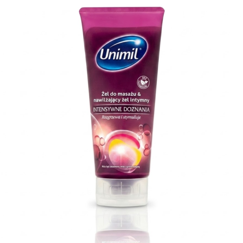 Unimil Intensywne Doznania żel intymny rozgrzewający stymulujący do masażu 200 ml