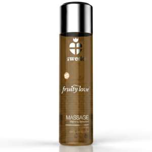 Swede Fruity Love rozgrzewający żel intymny do masażu czekolada 60 ml 