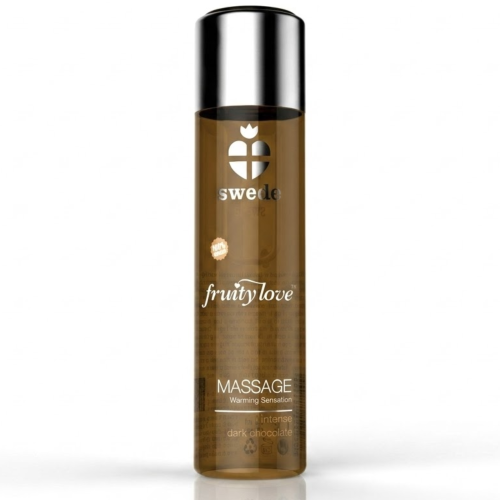 Swede Fruity Love rozgrzewający żel intymny do masażu czekolada 60 ml 