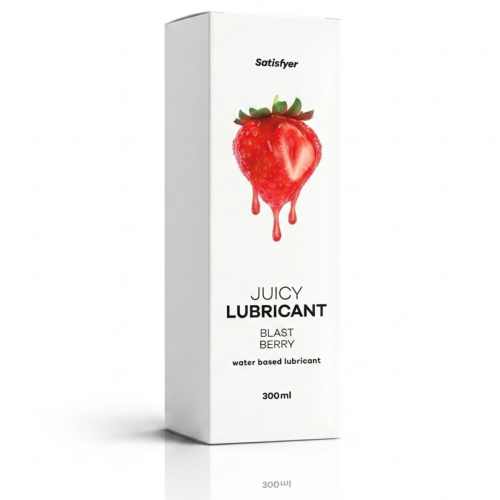 Satisfyer Blast Berry żel intymny smakowy na bazie wody 300 ml