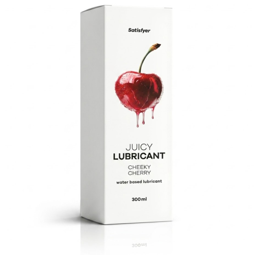 Satisfyer Cheeky Cherry żel intymny smakowy na bazie wody 300 ml