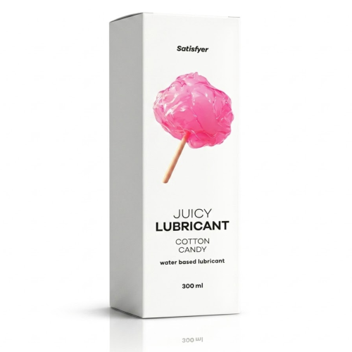 Satisfyer Cotton Candy żel intymny smakowy na bazie wody 300 ml