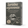 Gra erotyczna dla par Sprośne Wyzwania z korkiem analnym