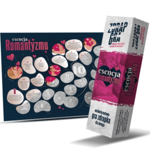 Gra erotyczna zdrapka dla dwojga Esencja romantyzmu