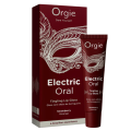 Orgie Electric Oral truskawkowy błyszczyk intymny efekt mrowienia 10 ml