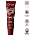 Orgie Electric Oral truskawkowy błyszczyk intymny efekt mrowienia 10 ml