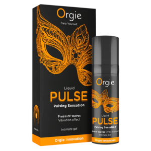 Orgie Liquid Pulse żel intymny stymulujący z efektem mrowienia i pulsowania  15 ml
