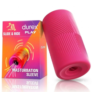 Durex Play Slide & Ride masturbator męski miękki wodoodporny rękaw 