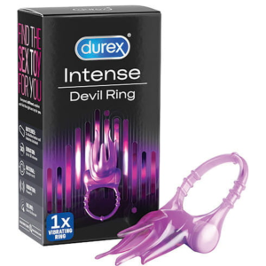 Durex Play Little Devil pierścień erekcyjny wibrujący z wypustkami 1szt.