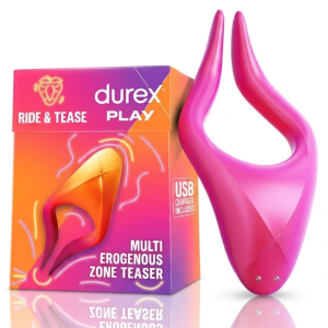 Durex Play Ride & Tease wibrujący multistymulator łechtaczki 
