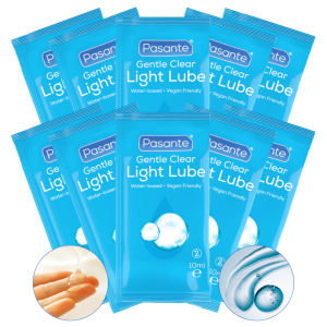 Żel Intymny Pasante Clear Light Nawilżający Na Bazie Wody Lubrykant Saszetka 10 szt.