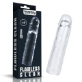 Nakładka na penisa przedłuża powiększa rozmiar przezroczysta 19 cm LOVETOY Flawless Clear