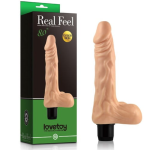 Wibrator Lovetoy Real Feel 8" cyberskóra z jądrami 20 cm 1 szt.