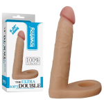 Nakładka na penisa dildo analne do podwójnej penetracji LOVETOY The Ultra Soft Double 6.25"