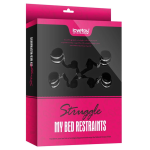 Kajdanki uprząż do krępowania BDSM na ręce i nogi LOVETOY Bed Restraints
