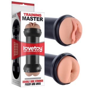 Masturbator męski podwójny pochwa i anus LOVETOY Double Side
