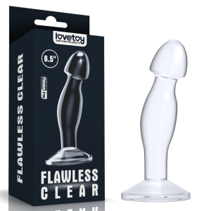 Korek analny Lovetoy Flawless Clear Prostate Plug 6.5" prostata punkt G 16 cm 1 szt.