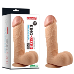 Dildo duże realistyczne z przyssawką 23 cm LOVETOY King-Sized 9.0"