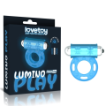 Pierścień erekcyjny nakładka wibrująca świecący w ciemności LOVETOY Lumino Play Vibrating Penis Ring 1 szt.
