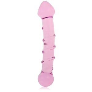 Dildo szklane Lovetoy Glass Romance 7" 1szt.