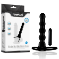 Korek analny z wypustkami masażer prostaty LOVETOY Vibrating Rock Balled Double Prober