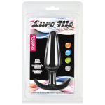 Korek analny zatyczka plug czarny silikonowy LOVETOY Lure Me Classic L 4,5"