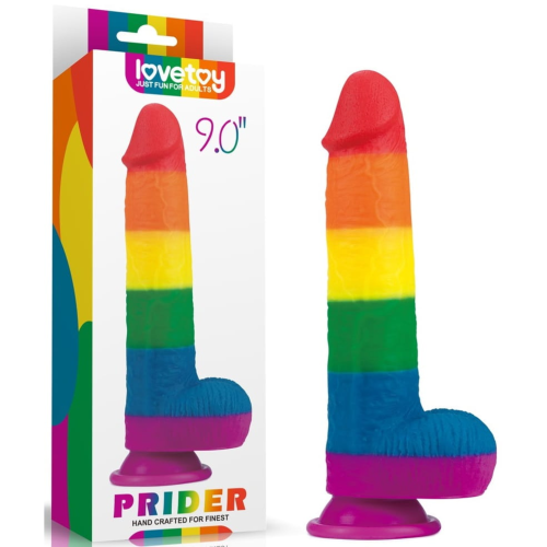 Dildo Lovetoy Prider 9.0" z przyssawką 1szt.