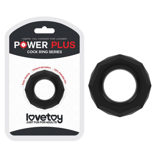 Pierścień erekcyjny Lovetoy Power Plus Cockring 1szt.