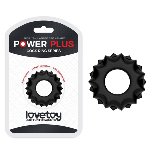Pierścień erekcyjny Lovetoy Power Plus Cockring 1szt.