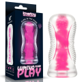 Lovetoy LUMINO PLAY PINK GLOW eleastyczny masturbator świecący w ciemności 