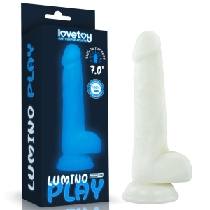 Dildo Lovetoy Lumino Play świecące w ciemności 7.0" 1szt.