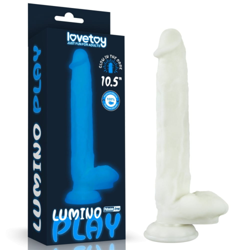Dildo Lovetoy Lumino Play świecące w ciemności 10.5" 1szt.