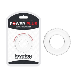 Pierścień erekcyjny Lovetoy Power Plus Cockring wzmacniający erekcję 1szt.