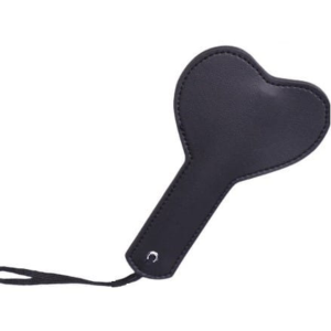 Mokko Toys Heart Shaped Pleasure Paddle Black