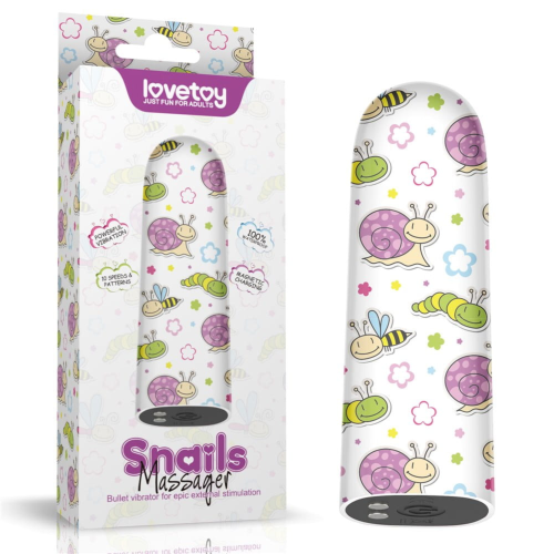 Wibrator Lovetoy Snails Massager mini masażer cichy USB 1szt.