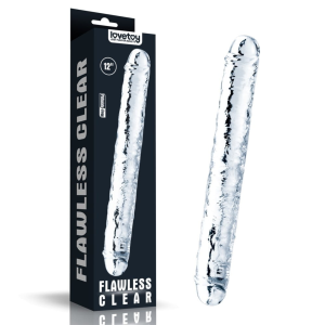 Dildo Lovetoy Flawless Clear double 30,5cm 1szt.