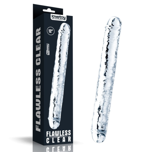 Dildo Lovetoy Flawless Clear double 30,5cm 1szt.