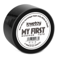 Taśma BDSM Lovetoy Bondage Tape krępowanie czarna 1szt.