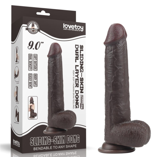 Dildo Lovetoy Slidin-Skin Dong realistyczne 22,9cm 1szt.