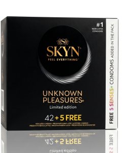Skyn Unknown Pleasures+ 42 szt.+ (5 Senses+ Gratis) - Limited Edition