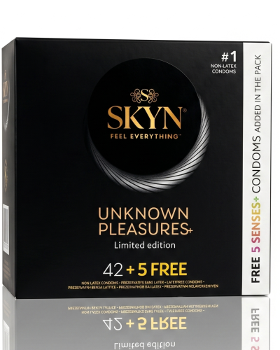 Skyn Unknown Pleasures+ 42 szt.+ (5 Senses+ Gratis) - Limited Edition