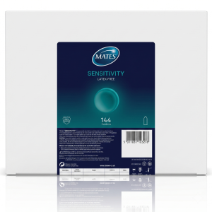 Prezerwatywy Unimil Mates Sensitivity Bezlateksowe cienkie nawilżane 144 szt.