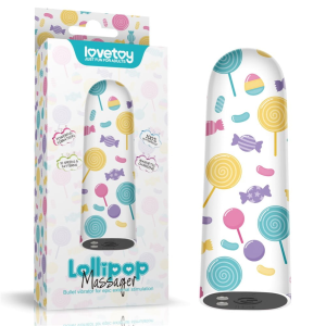 Wibrator Lovetoy Lollipop Massager mini masażer cichy dyskretny USB 1szt.