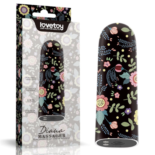 Wibrator Lovetoy Diana Massager mini masażer cichy dyskretny USB 1szt.