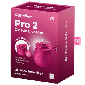Satisfyer WIBRATOR masażer łechtaczki pulsacyjny Pro 2 Classic Blossom