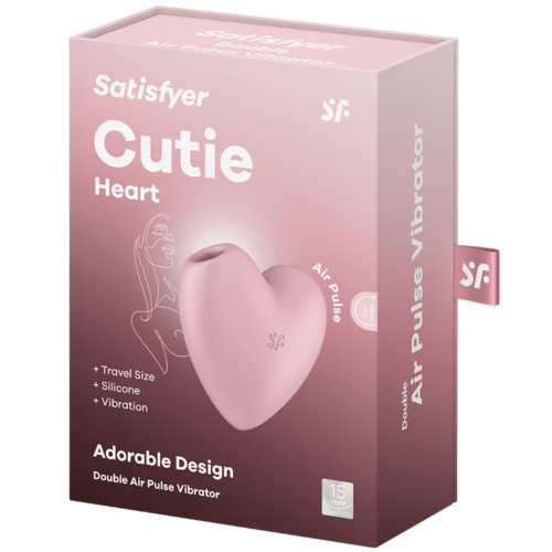 Satisfyer Cutie Heart wibrator mini stymulator łechtaczki 1szt.